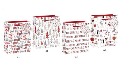 Opakowanie Torebka świąteczna KR 2688 L brokat