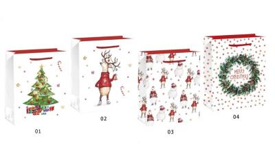 Opakowanie Torebka świąteczna KR 2704 L brokat