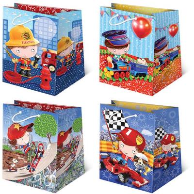 Opakowanie TOREBKI OZDOBNE T-16L SET 5 DZIECI CHŁOPAKI 10 SZTUK