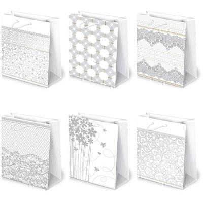 Opakowanie TOREBKI OZDOBNE T-2 AVANTGARDE SET 9 BIAŁE 10 SZTUK