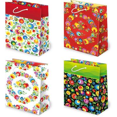 Opakowanie TOREBKI OZDOBNE T-2L SET 56 FOLKLOR ŁOWICKI 10 SZTUK