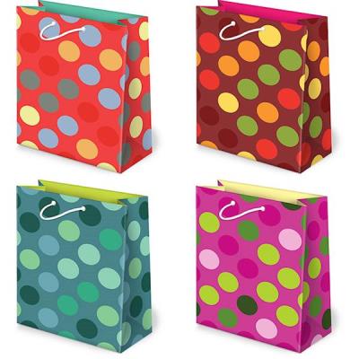 Opakowanie TOREBKI OZDOBNE T-2L SET 62 KROPKI DUŻE 10 SZTUK