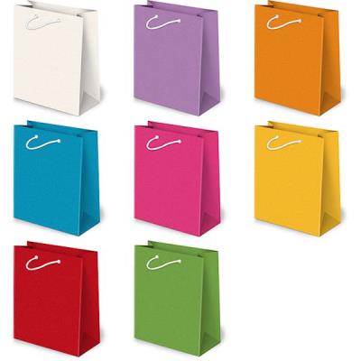 Opakowanie TOREBKI OZDOBNE T-4 EKO SET 2 JASNE KOLORY 10 SZTUK