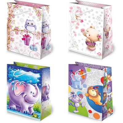 Opakowanie TOREBKI OZDOBNE T-4L SET 34 DZIECI, SOWA 10 SZTUK