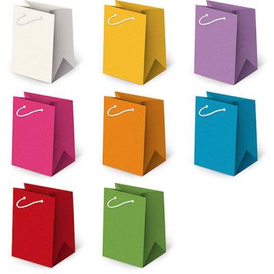 Opakowanie TOREBKI OZDOBNE T-5 EKO SET 2 JASNE KOLORY 10 SZTUK