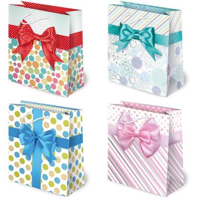 Opakowanie TOREBKI OZDOBNE T-8L SET 22 KOKARDY CUKIERKOWE 10 SZTUK