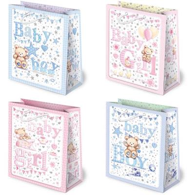 Opakowanie TOREBKI OZDOBNE T-8L SET 68 BABY GIRL, BABY BOY 10 SZTUK