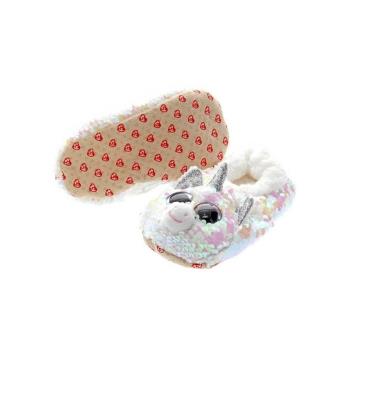 Opakowanie Ty Fashion Diamond - Cekinowe kapcie Jednorożec L