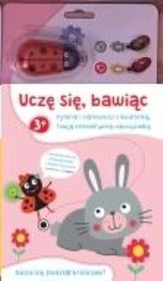 Okładka książki Uczę się, bawiąc z biedronką - królik