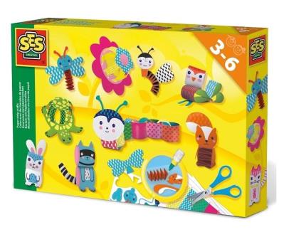 Uczę się tworzyć zwierzątka z pasków. Wydawca: SES NL. SmakLiter.pl Opakowanie Uczę się tworzyć zwierzątka z pasków