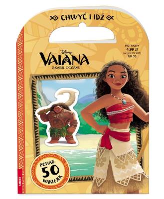 Okładka książki Vaiana. Skarb Oceanu. Chwyć i idź!