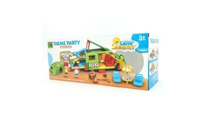 Wakacyjny kamper z akcesoriami. Wydawca: Pierot Wydawnictwo. SmakLiter.pl Opakowanie Wakacyjny kamper z akcesoriami