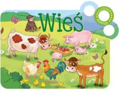 Okładka książki Wieś. Czytam, koloruję