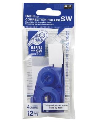 Wkład do korektora WH-1514 4,2mmx12m PLUS. Wydawca: Plus. SmakLiter.pl Opakowanie Wkład do korektora WH-1514 4,2mmx12m PLUS
