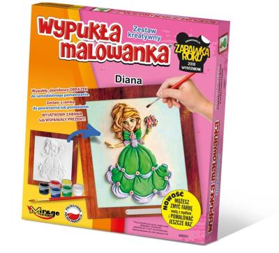 Opakowanie Wypukła Malowanka - Księżniczka Diana
