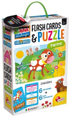 Opakowanie Zabawa i edukacja puzzle dziecięce i flashcards - Farma