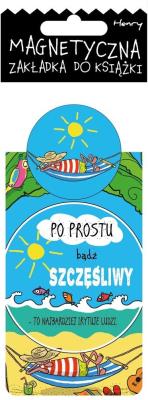 Opakowanie Zakładka magnetyczna - Będź szczęśliwy