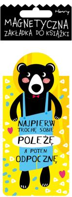 Opakowanie Zakładka magnetyczna - Misiek poleżę