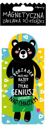 Opakowanie Zakładka magnetyczna - Misiek porządek