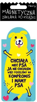 Opakowanie Zakładka magnetyczna - Pies