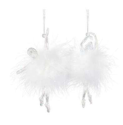 Opakowanie Zawieszka baletnica w spódnicy z piór