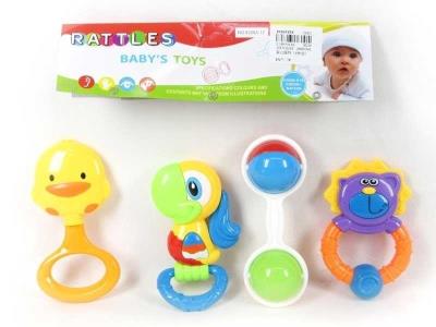 Opakowanie Zestaw 4 grzechotek