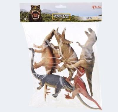 Zestaw 5 figurek dinozaurów. Wydawca: ToiToys. SmakLiter.pl Opakowanie Zestaw 5 figurek dinozaurów