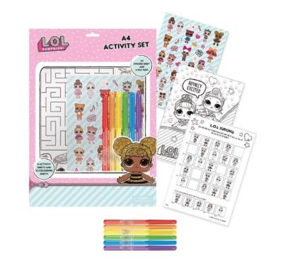Opakowanie Zestaw artystyczny A4 LOL Surprise