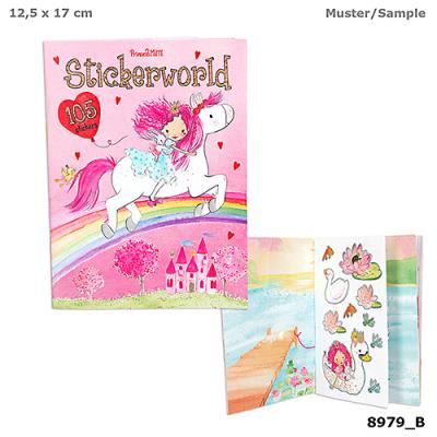 Opakowanie ZESTAW PODRĘCZNY Z NAKLEJKAMI PRINCESS MIMI 8979A