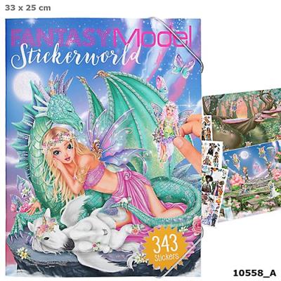 Opakowanie ZESTAW Z NAKLEJKAMI FANTASY MODEL 10558A