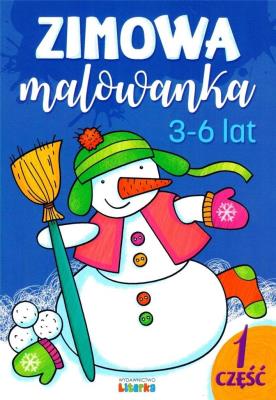Zimowa malowanka. 3-6 lat cz.1. Autor:   Praca zbiorowa. SmakLiter.pl Okładka książki Zimowa malowanka. 3-6 lat cz.1