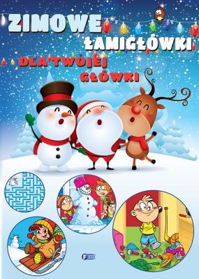 Okładka książki Zimowe łamigłówki dla Twojej główki