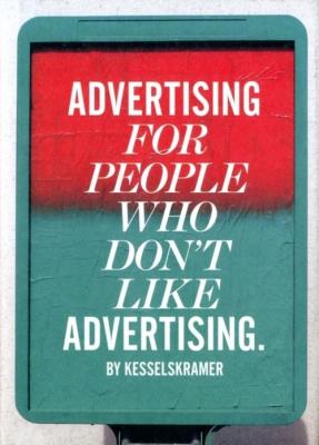 Advertising for People Who Dont Like Advertising. Autor: Kramer Kessels. SmakLiter.pl Okładka książki Advertising for People Who Dont Like Advertising