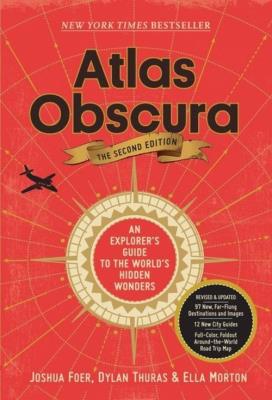 Atlas Obscura. Autor: Joshua Foer. SmakLiter.pl Okładka książki Atlas Obscura