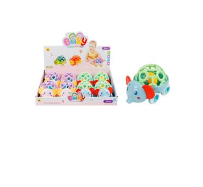 Opakowanie Auto słoń z grzechotką 15cm