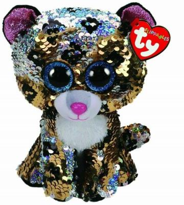 Opakowanie Beanie Boos Flippables Sterling - Cekinowy leopard