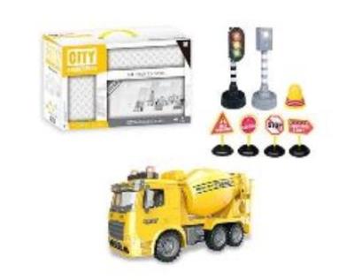 Opakowanie Betoniarka z akcesoriami żółta