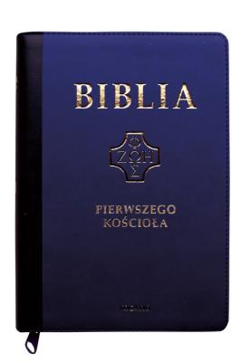 Okładka książki Biblia pierwszego Kościoła złoc. z paginat. grant