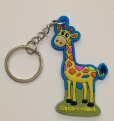 Opakowanie Brelok gumowy - żyrafa - Sięgam nieba