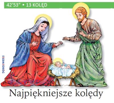 Okładka książki CD NAJPIĘKNIEJSZE KOLĘDY