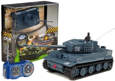 Opakowanie Czołg Zdalnie Sterowany z Dźwiękiem 1:72 Szary