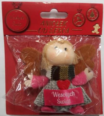 Opakowanie Dekoracja BN - Wesołych Świąt Aniołek 3