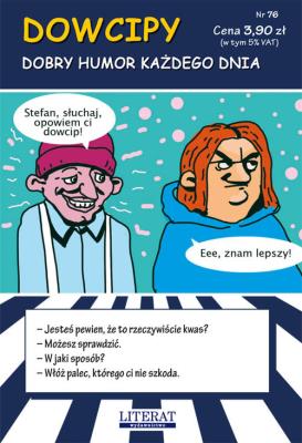 Okładka książki Dowcipy Nr 76 Dobry humor każdego dnia
