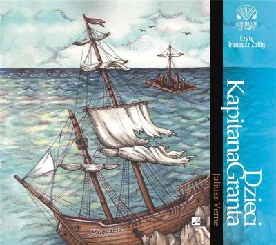 Dzieci kapitana Granta audiobook. Autor: Juliusz Verne. SmakLiter.pl Okładka książki Dzieci kapitana Granta audiobook