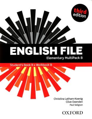 Okładka książki English File 3E Elementary Multipack B OXFORD