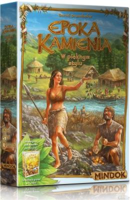 Epoka kamienia: W pięknym stylu. Wydawca: Bard Centrum Gier. SmakLiter.pl Opakowanie Epoka kamienia: W pięknym stylu