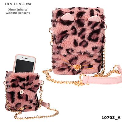 Opakowanie ETUI NA TELEFON KOMÓRKOWY Z KOCIMI USZAMI TOP MODEL PLUSZOWE 10703A