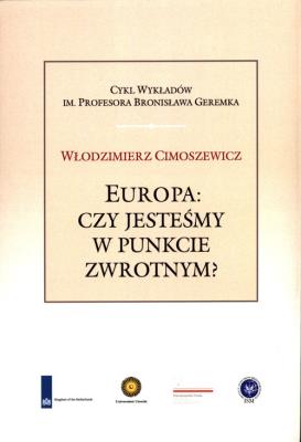 Okładka książki Europa: Czy jesteśmy w punkcie zwrotnym?