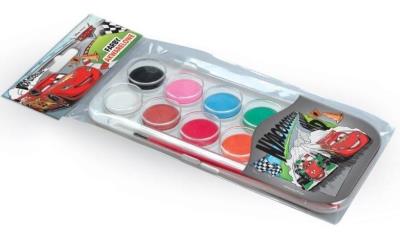 Opakowanie Farbki akwarelowe 12 kolorów Cars