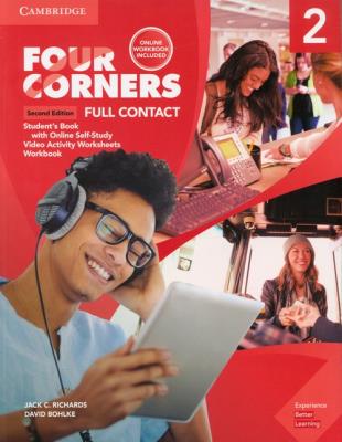 Four Corners 2 Super Value Pack (Full Contact with Self-study and Online Workbook). Autor: Jack C. Richards and Carlos Barbisan, Bohlke David. SmakLiter.pl Okładka książki Four Corners 2 Super Value Pack (Full Contact with Self-study and Online Workbook)